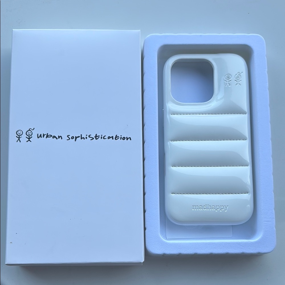 Madhappy White Phone Case